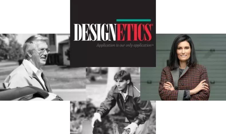 Various historical photos of Designetics over the years.