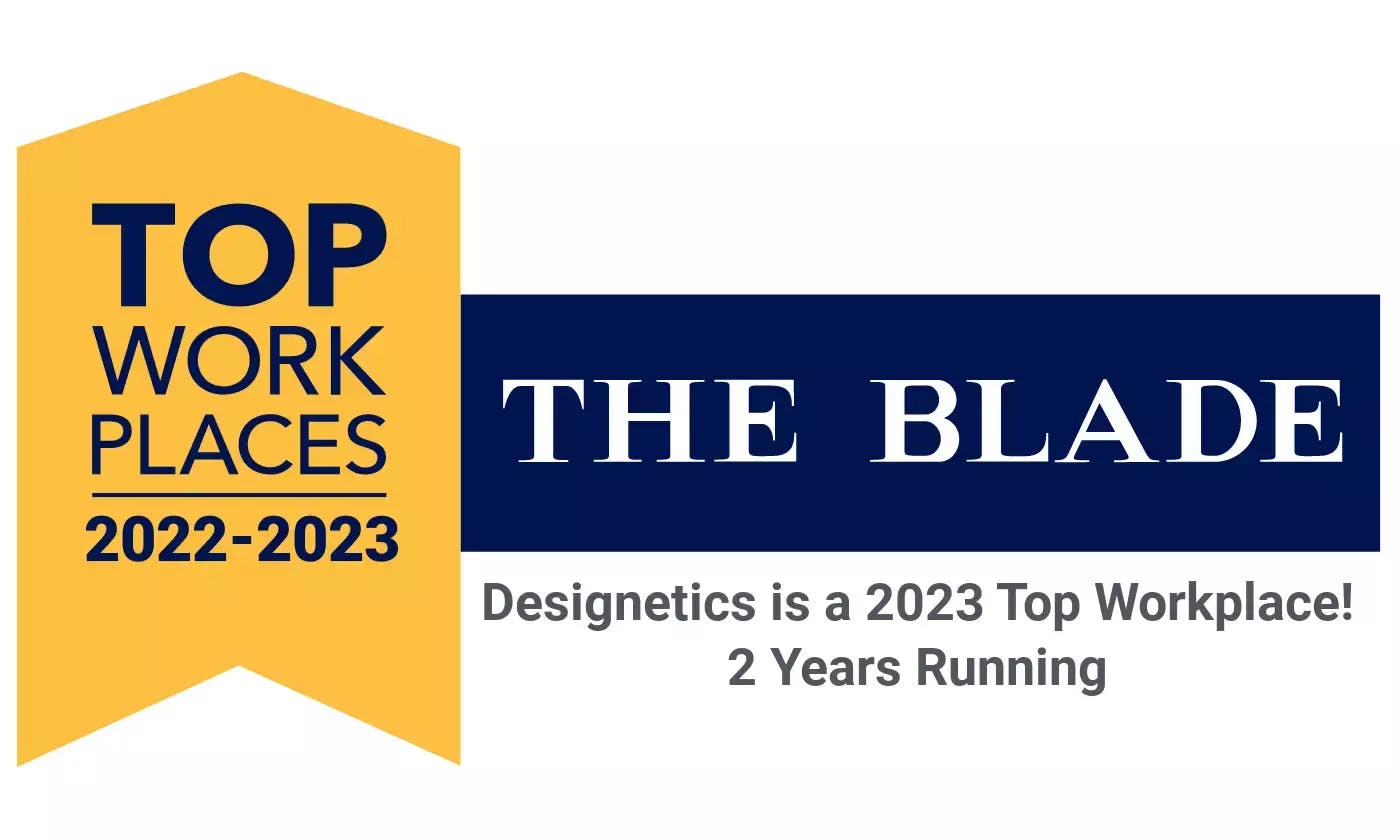 Designetics 2022-2023 Top Workplace