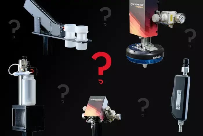 Fluid Dispensing Machines with a question mark