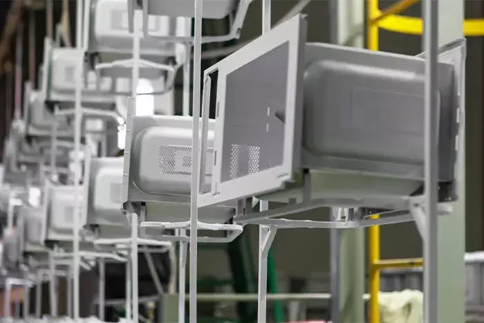 Appliances being manufactured